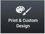 Art palette and paintbrush icon